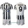 Conjunto (Camiseta+Pantalón Corto) Juventus Alvaro Morata 9 Primera Equipación 2021/22 - Niño